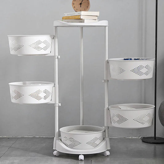 Kitchen Storage Organizer Kitchen Accessories Kitchen Shelf Basket Trolley Cart Vegetable Fruit Rack Organization Holders